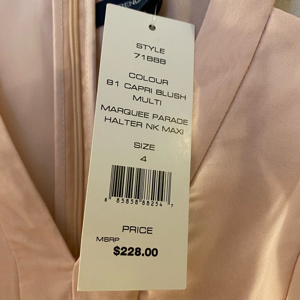 French Connection Marquee Parade Halter Maxi Dress - Picture 5 of 7